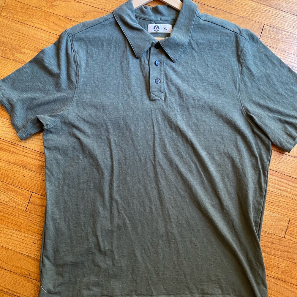 American Giant | Spruce Green Polo